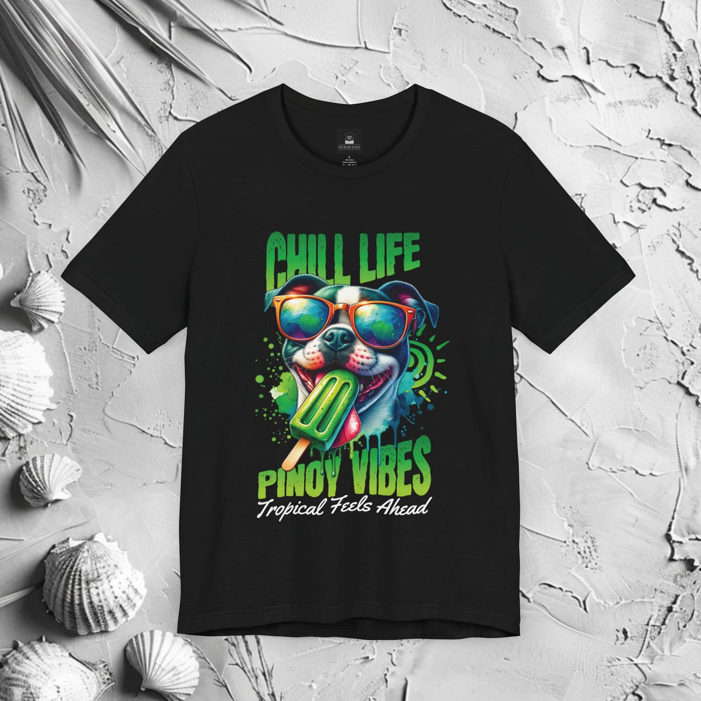 Pinoy Vibes Graphic T-Shirt | Filipino Clothing Brand | HINIRANG. Embrace the energy of modern Filipino clothing with the "Pinoy Vibes" Graphic T-Shirt. Featuring a bold, stylish design and crafted from high-quality materials, this tee is perfect for showcasing your Pinoy pride while staying effortlessly on-trend.