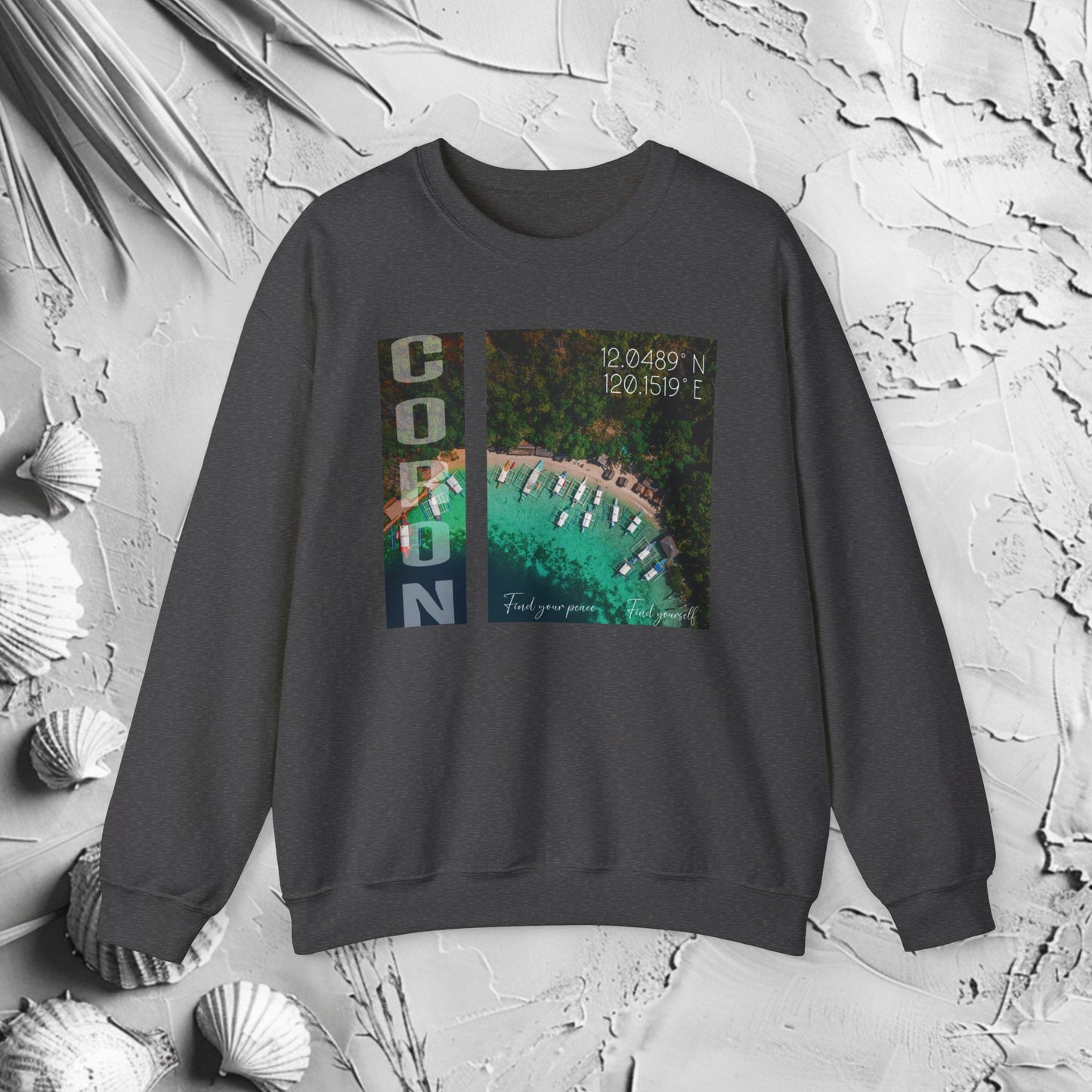 Polyester Ribbed Sweatshirt | Crewneck Sweatshirt | HINIRANG