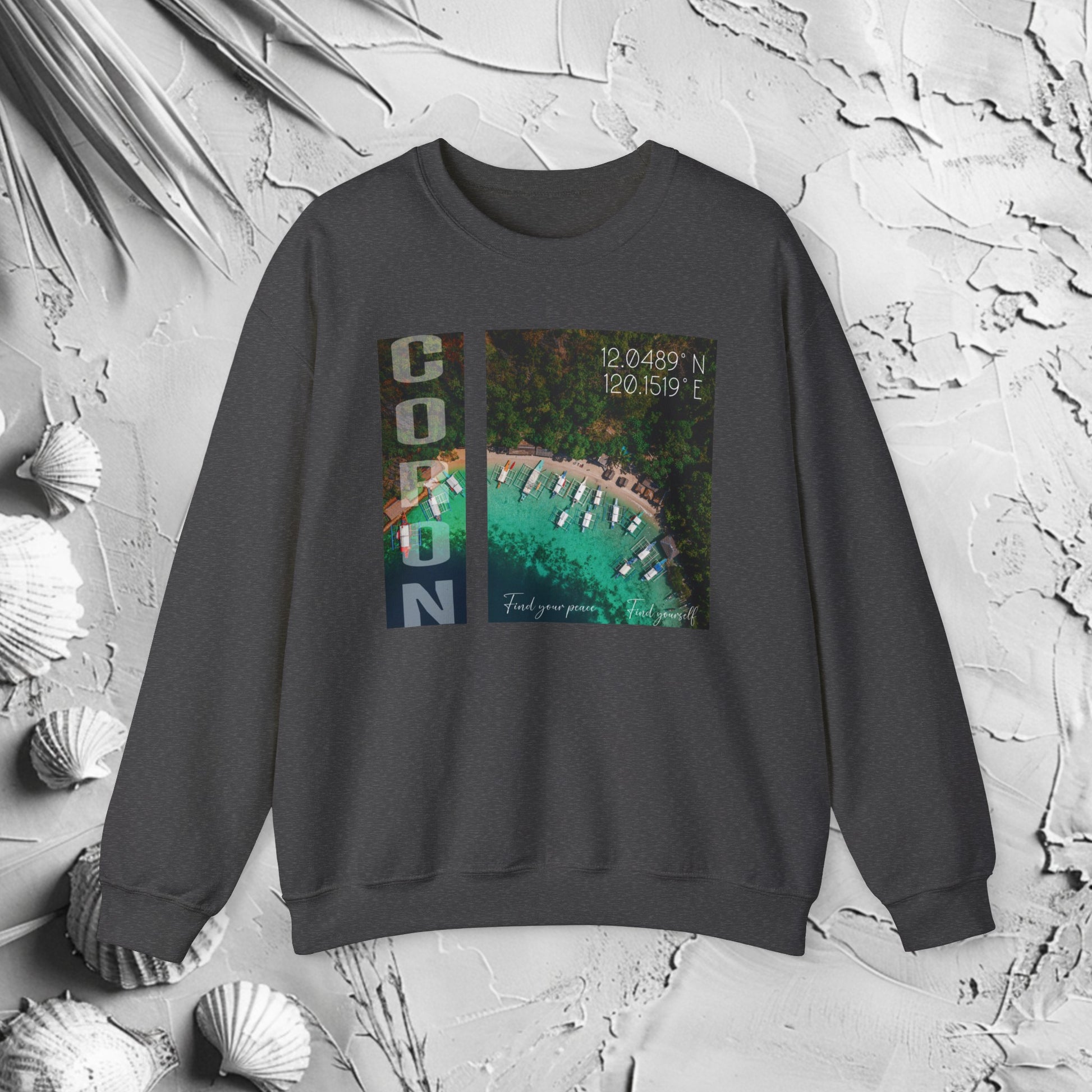Polyester Ribbed Sweatshirt | Crewneck Sweatshirt | HINIRANG