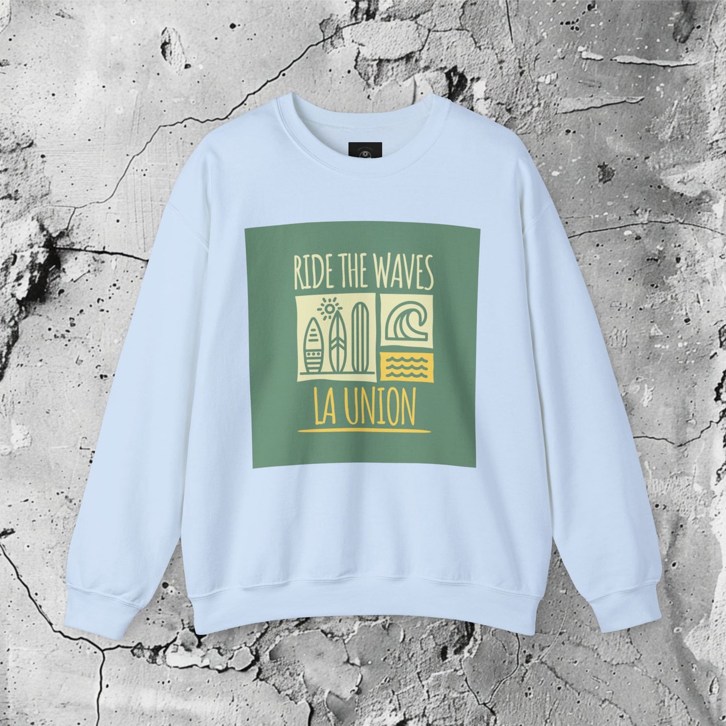 Ride The Waves La Union Crewneck Sweatshirt