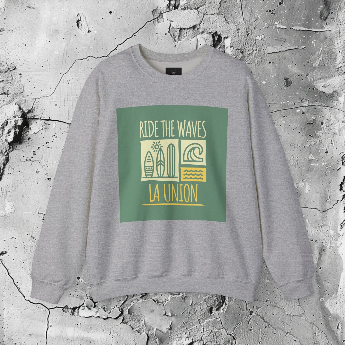 Ride The Waves La Union Crewneck Sweatshirt