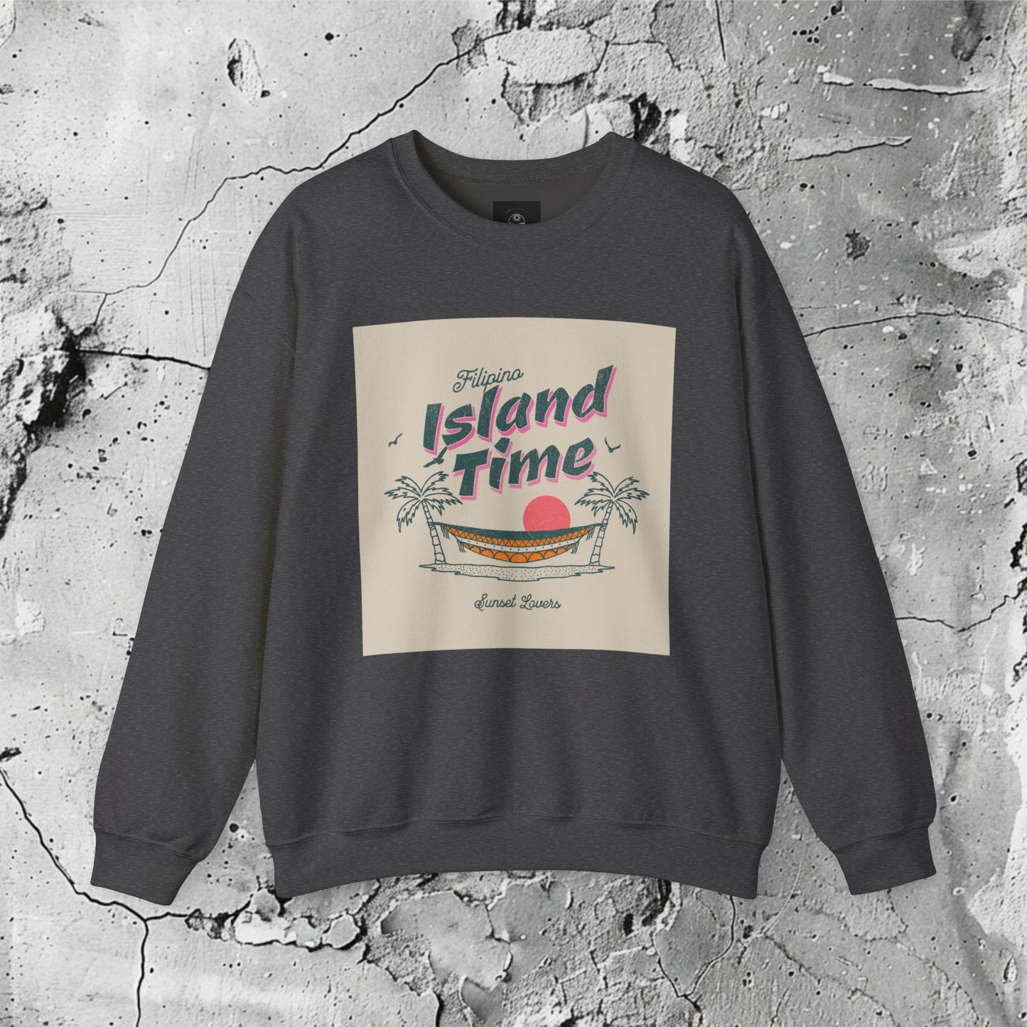 Filipino Island Time Crewneck Sweatshirt