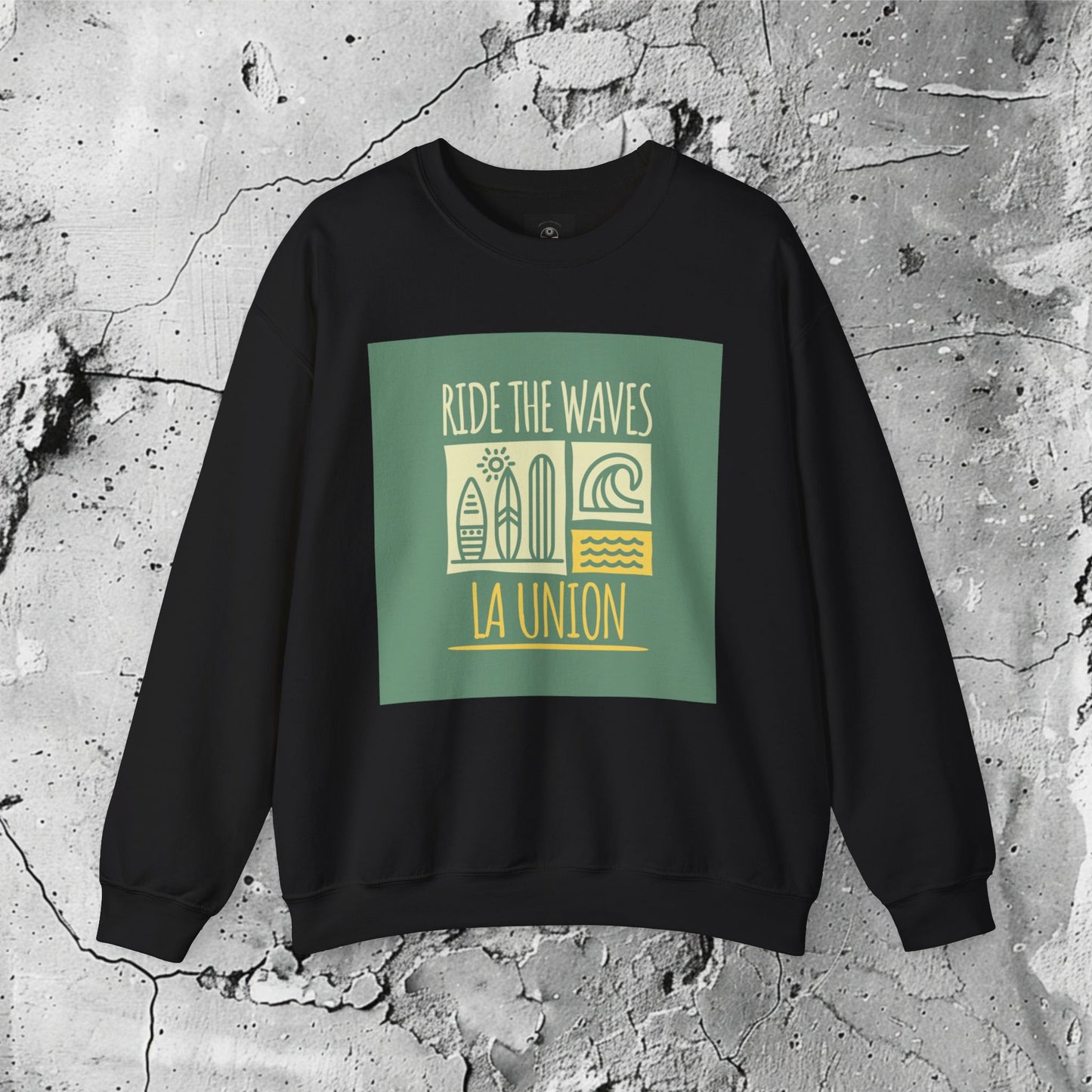 Ride The Waves La Union Crewneck Sweatshirt