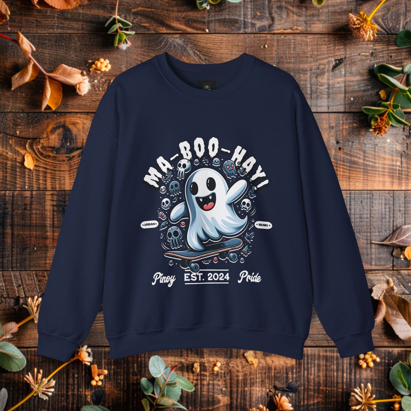 Ma-BOO-hay! Crewneck Sweatshirt