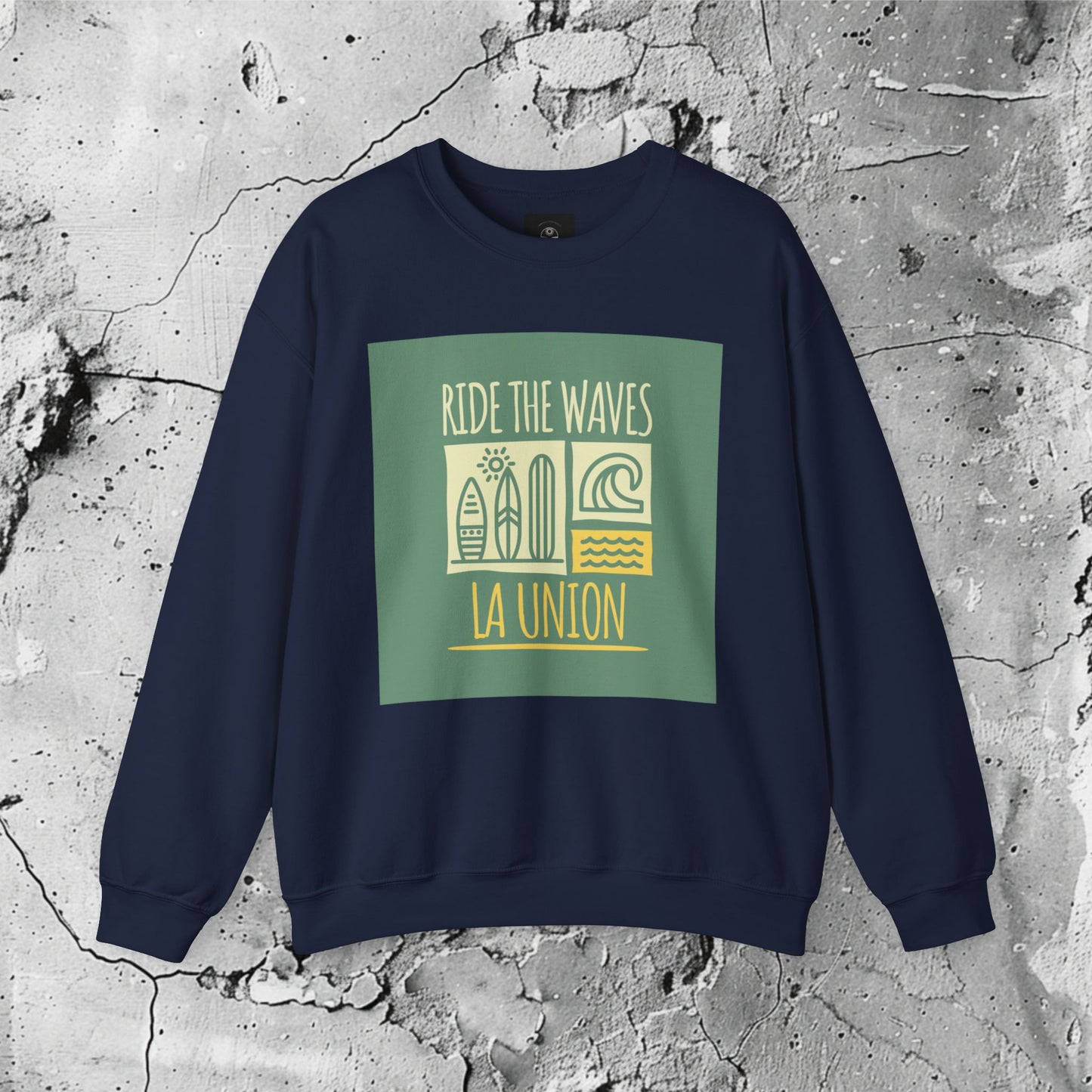Ride The Waves La Union Crewneck Sweatshirt
