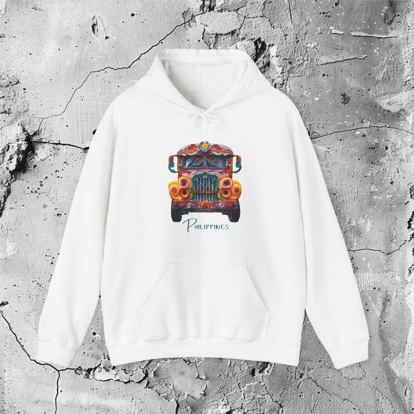 Jeepney Philippines Hooded Sweatshirt