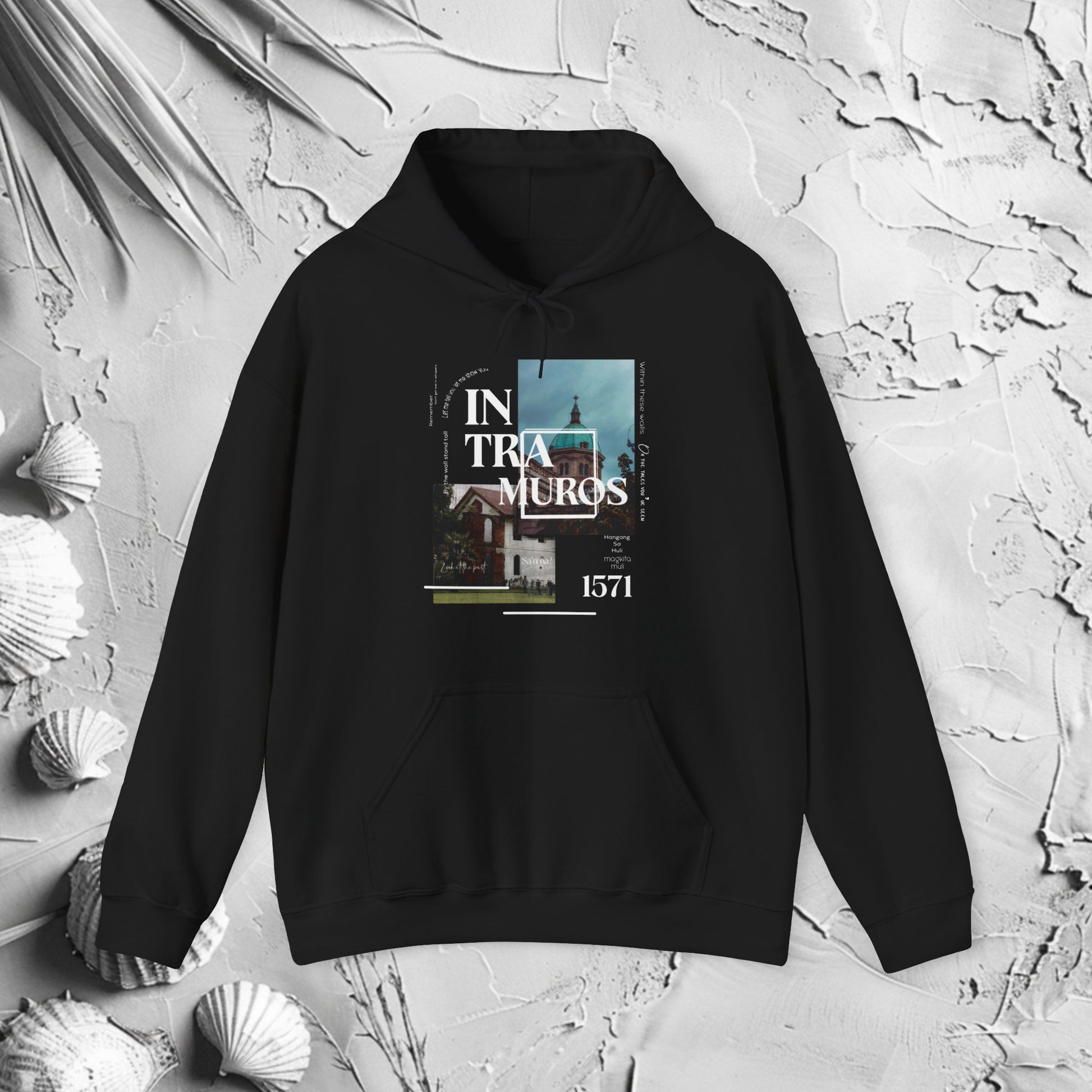 Long Pocket Hooded Sweatshirt | Hooded Sweatshirt | HINIRANG