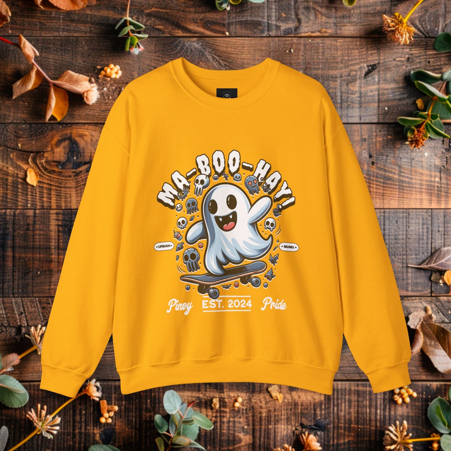 Ma-BOO-hay! Crewneck Sweatshirt