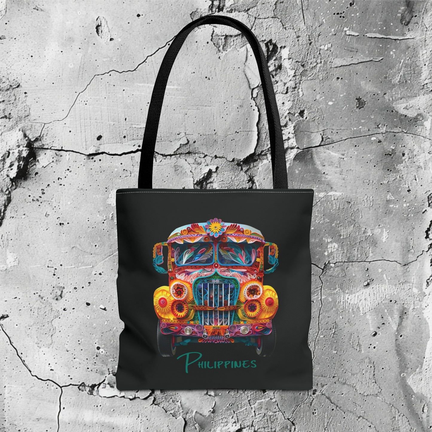 Jeepney Philippines Tote Bag