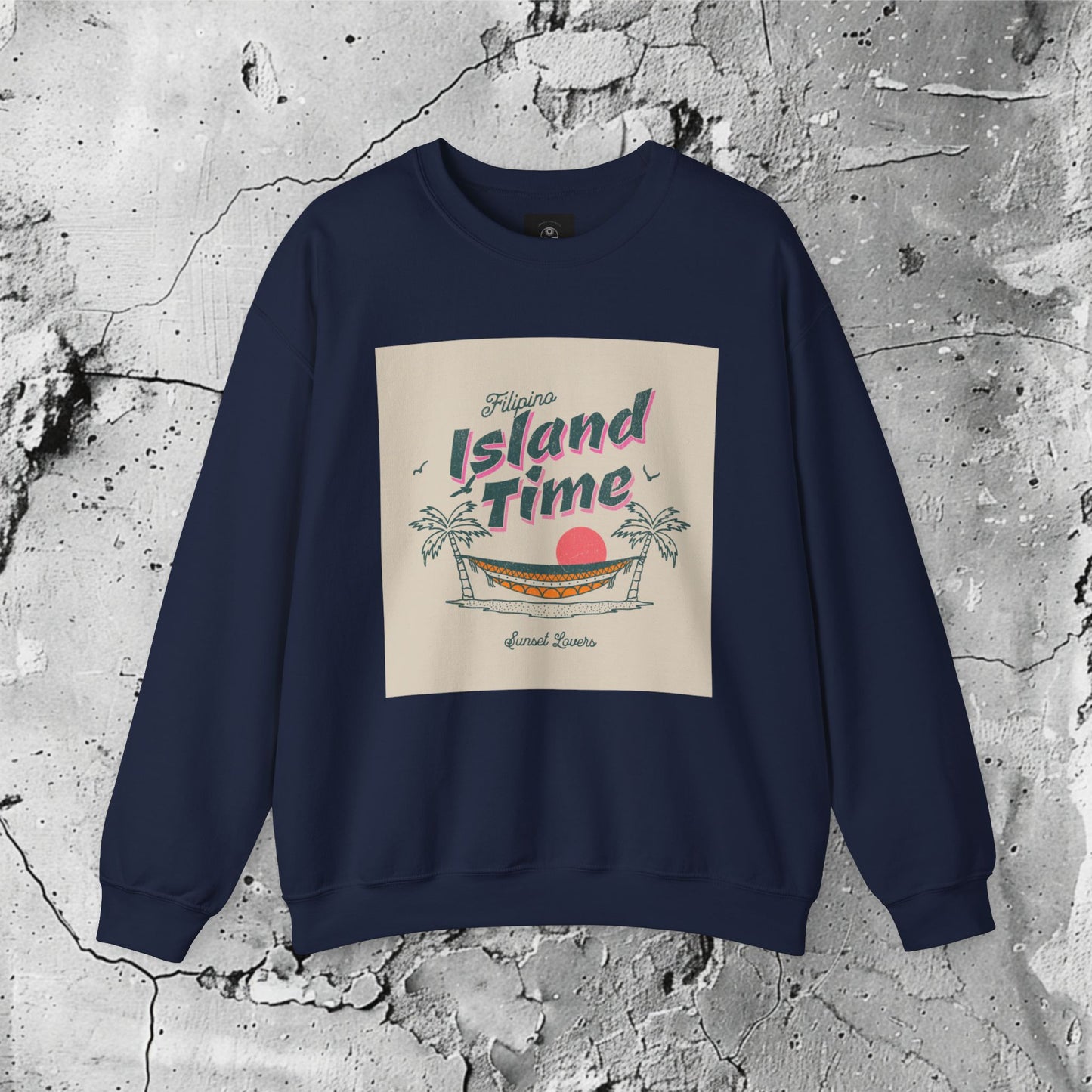 Filipino Island Time Crewneck Sweatshirt
