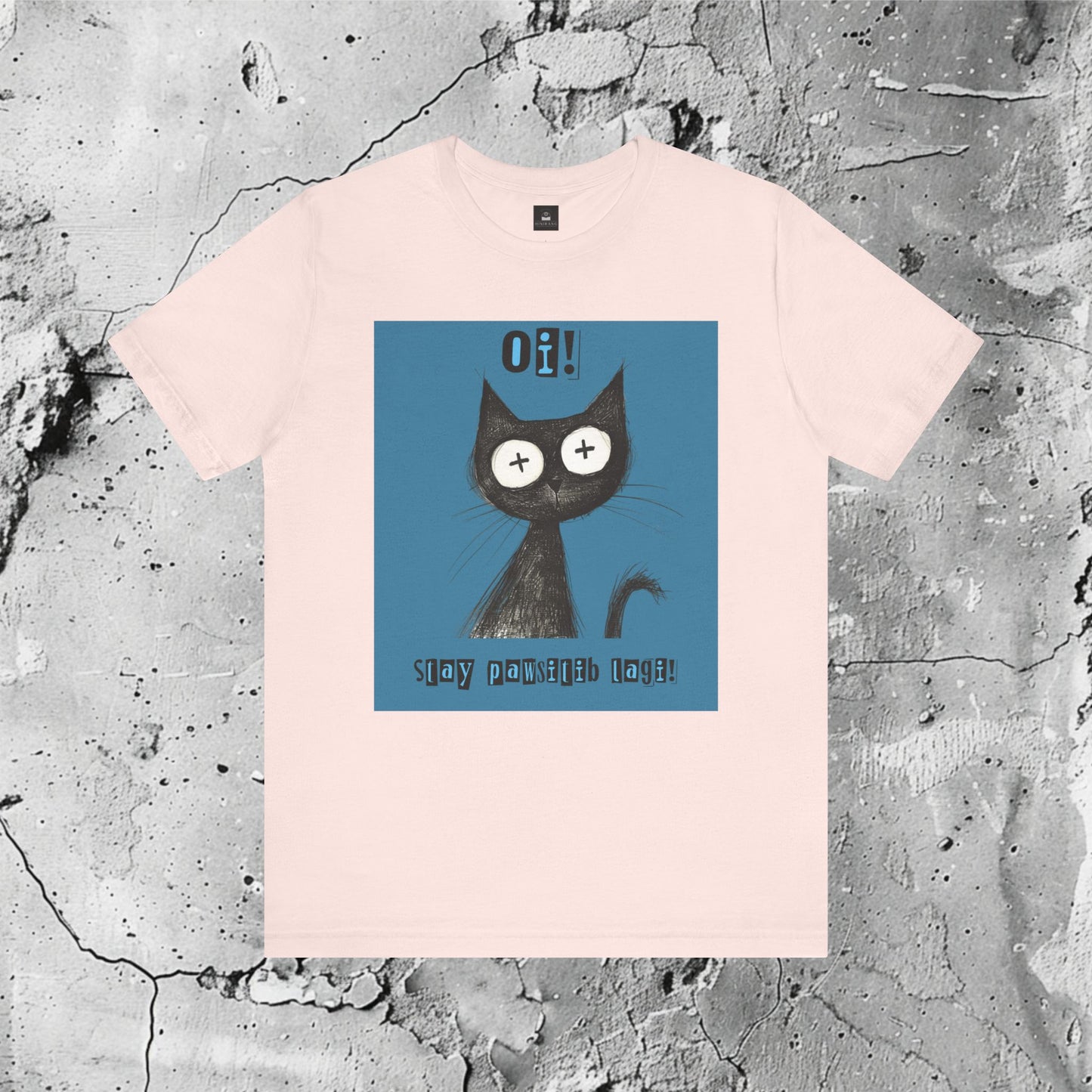 Stay Pawsitib Lagi! Graphic T-Shirt