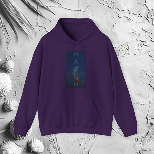 Mayon Hooded Sweatshirt | Modern Filipino Clothing | HINIRANG. Discover ultimate comfort and style with Filipino clothing brand, HINIRANG's Hooded Sweatshirt. Perfect for any season, this versatile hoodie combines warmth, quality, and modern design, making it a wardrobe essential.