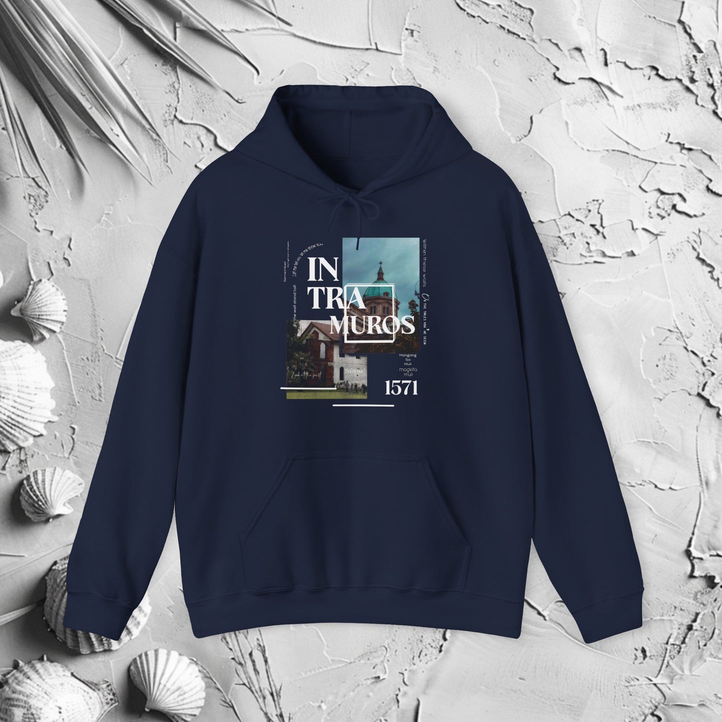 Long Pocket Hooded Sweatshirt | Hooded Sweatshirt | HINIRANG