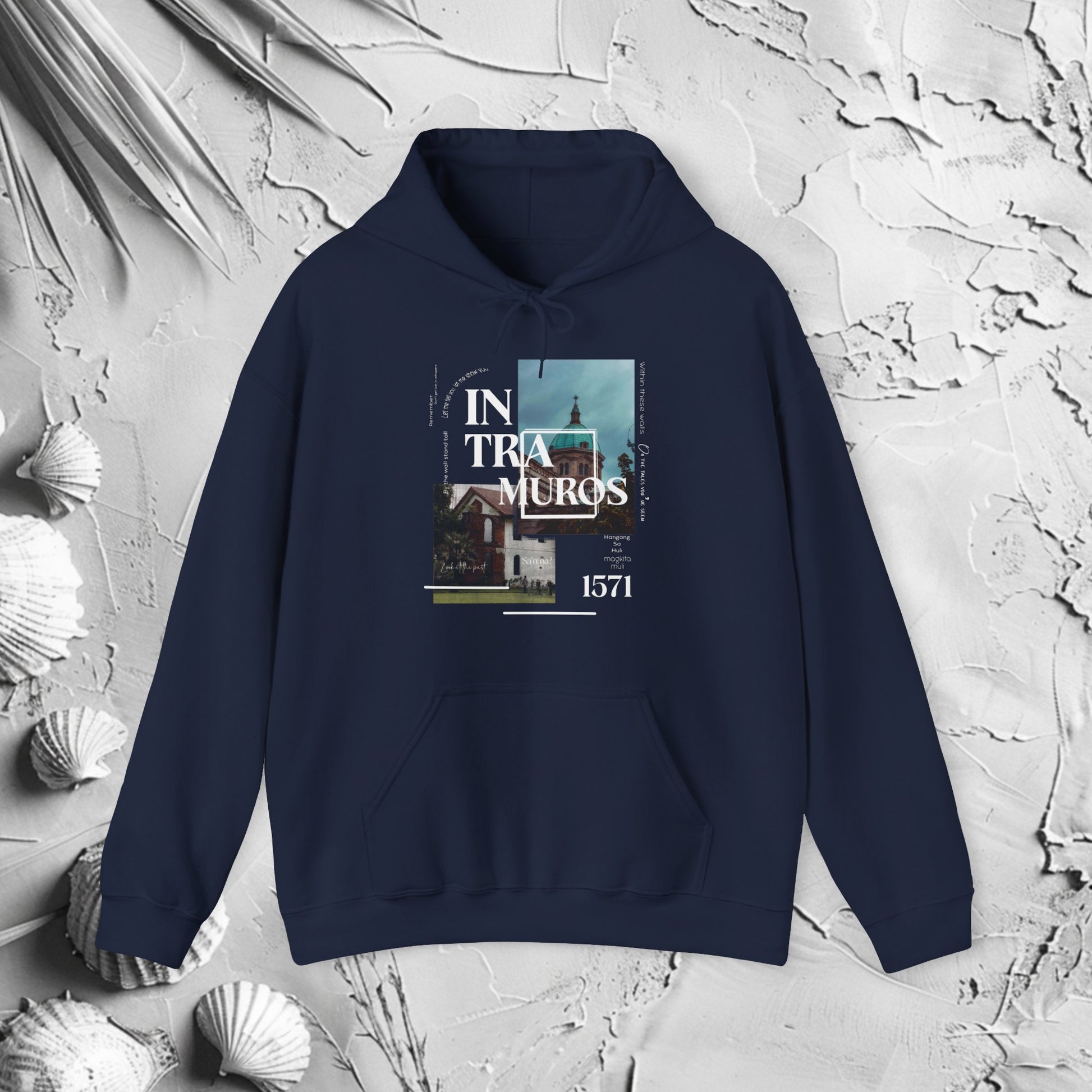 Long Pocket Hooded Sweatshirt | Hooded Sweatshirt | HINIRANG