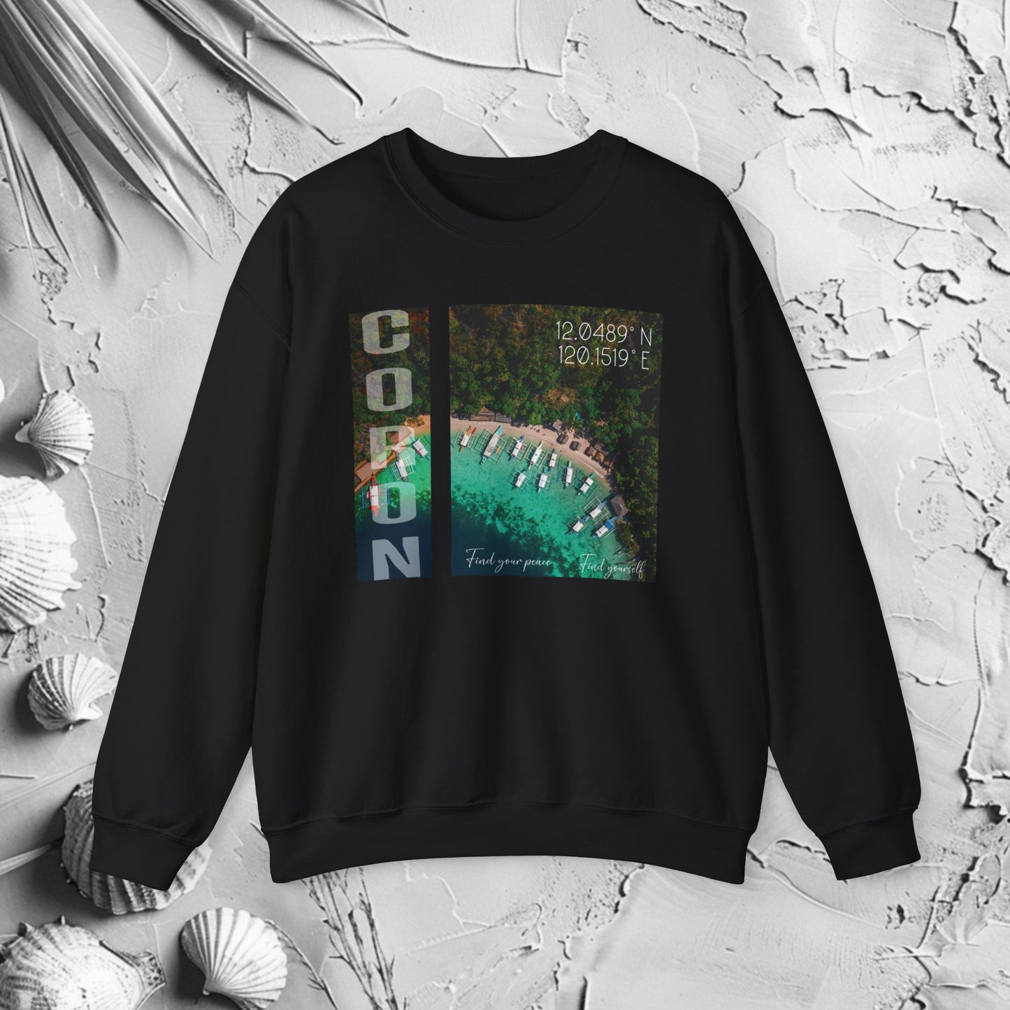 Polyester Ribbed Sweatshirt | Crewneck Sweatshirt | HINIRANG