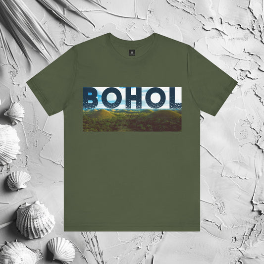 Bohol T-shirt | Short Sleeves Bohol T-Shirt | Filipino Clothing Brand | | HINIRANG; Discover the perfect blend of style and comfort with our Short Sleeves Bohol T-Shirt collection. Explore the essence of Bohol in modern Filipino clothing with HINIRANG's unique designs.