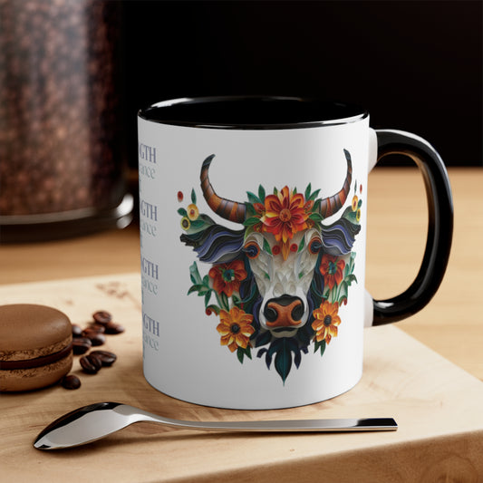 Start your day right with our Philippines merchandise featuring this charming coffee mug! Whether you're sipping solo or sharing a cup with loved ones, our mug adds a touch of warmth and style to your routine. The Philippine carabao is a cherished emblem of our roots, embodying strength, perseverance, grit, and a timeless bond with our land. A true mud warrior.