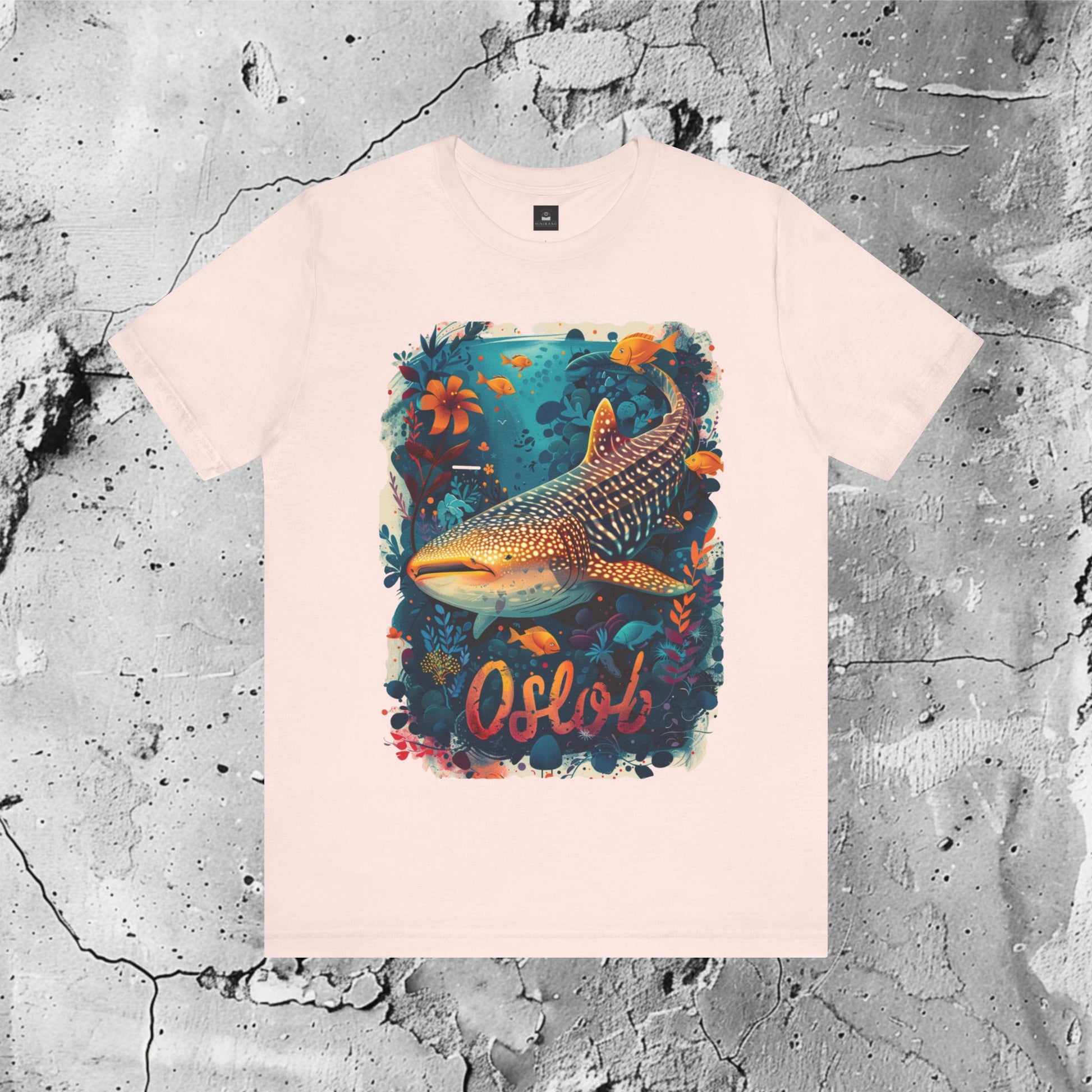 Oslob Whale Shark Graphic T-Shirt| Filipino Clothing Brand | HINIRANG. Indulge in comfort with the HINIRANG soft cotton T-Shirt, a staple in modern Filipino clothing. Designed with short sleeves and premium fabric, this versatile tee is perfect for any casual occasion. Upgrade your wardrobe today!