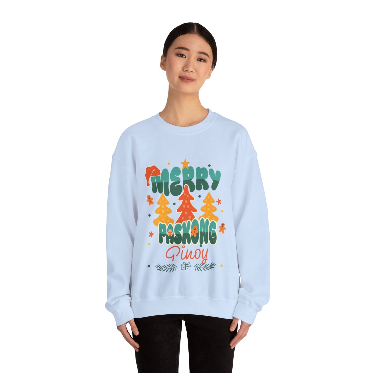 Merry Paskong Pinoy Crewneck Sweatshirt