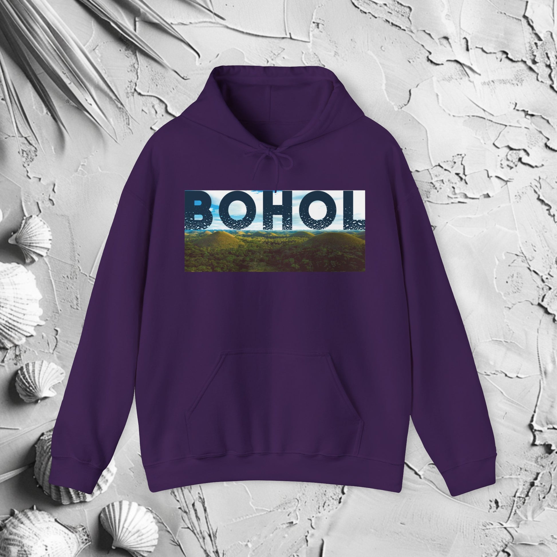 Bohol Hooded Sweatshirt | Unisex Heavy Blend Sweatshirt | HINIRANG