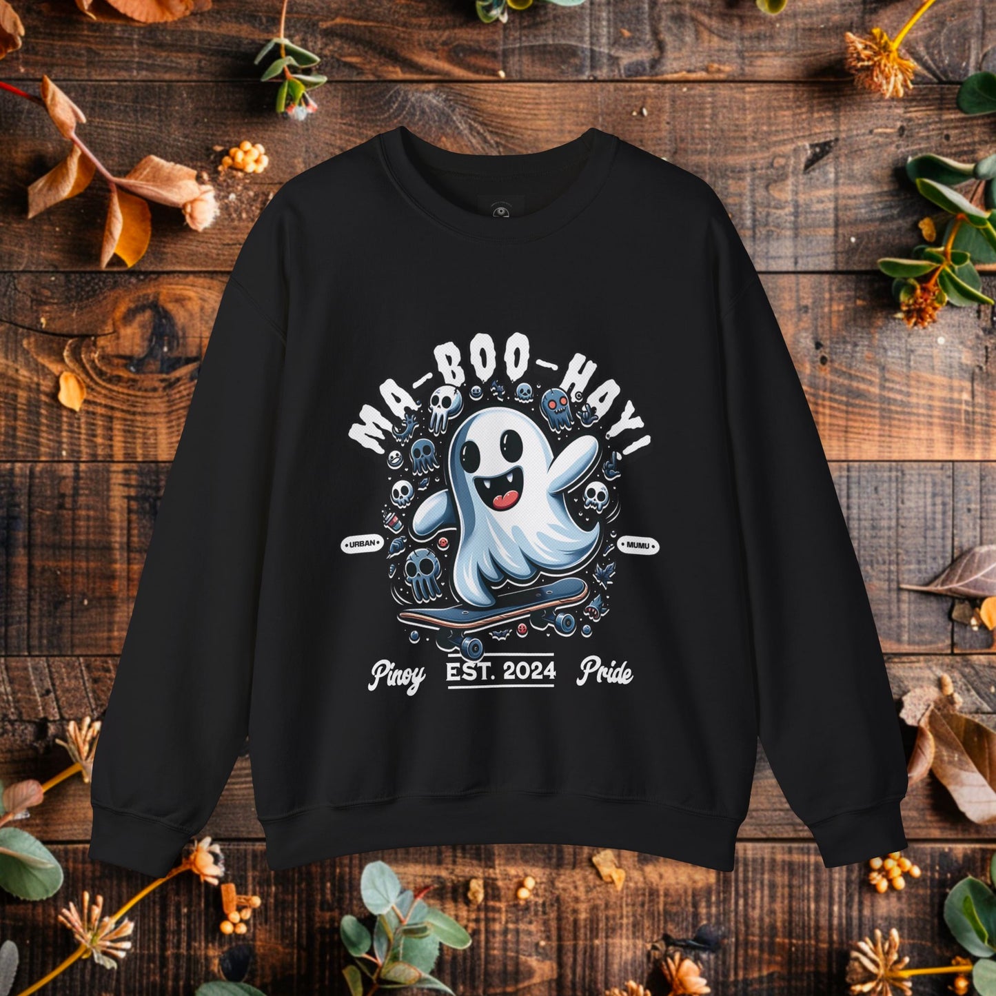 Ma-BOO-hay! Crewneck Sweatshirt