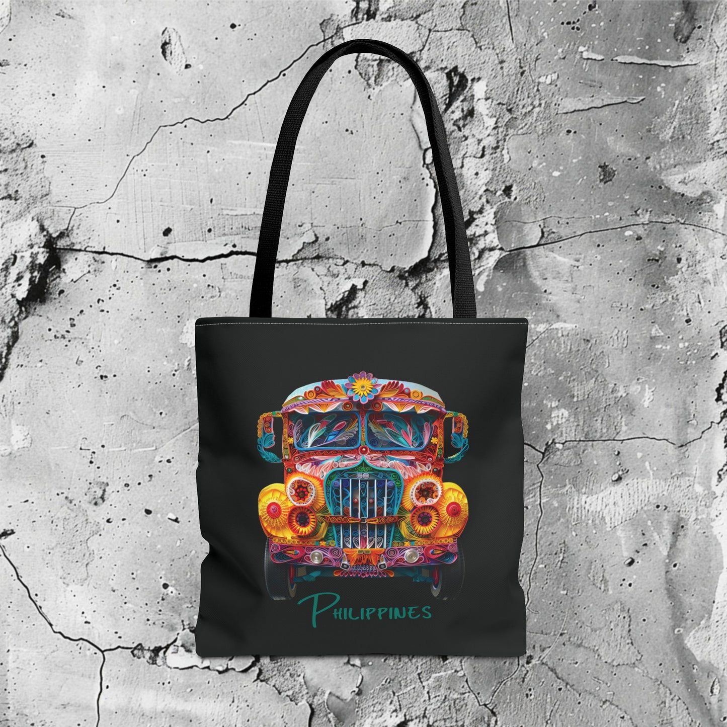 Jeepney Philippines Tote Bag