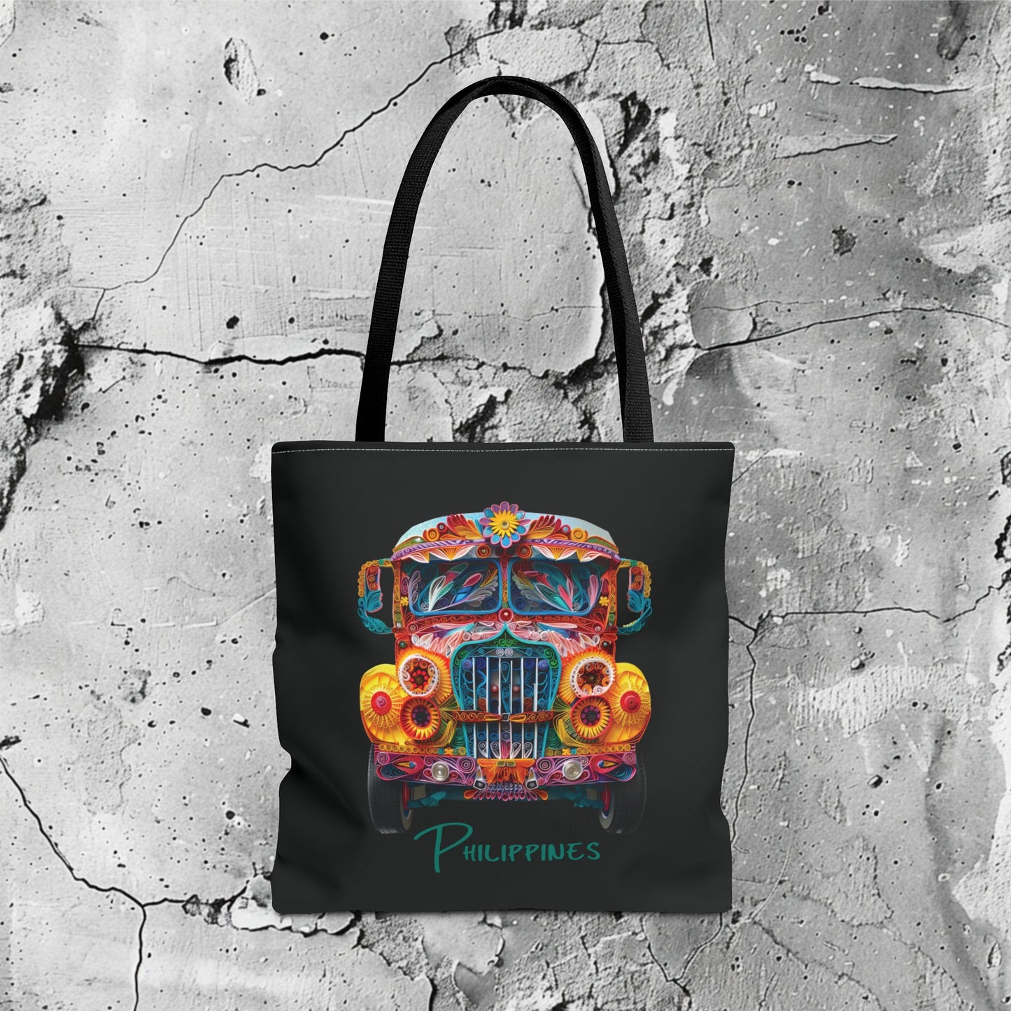Jeepney Philippines Tote Bag