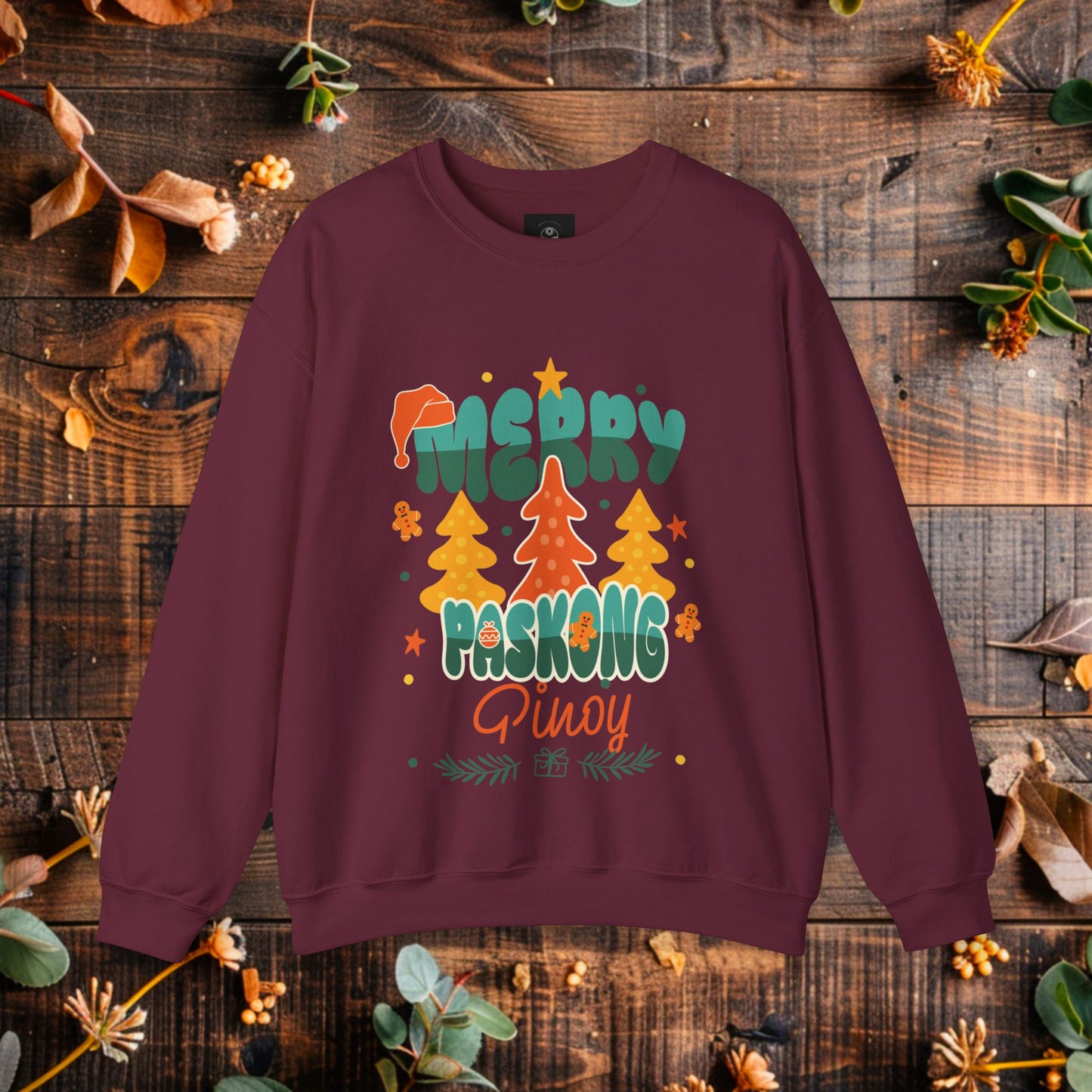 Merry Paskong Pinoy Crewneck Sweatshirt