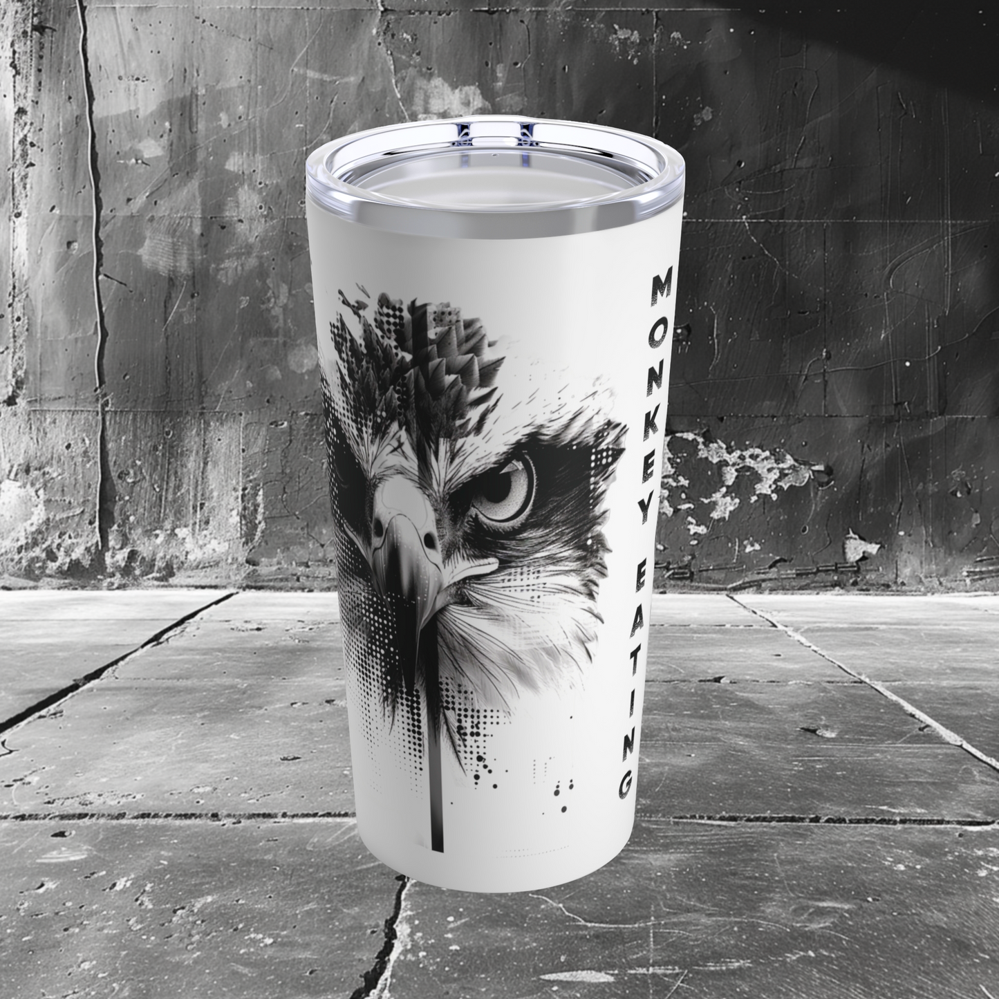 Monkey-Eating Eagle Tumbler 20 oz