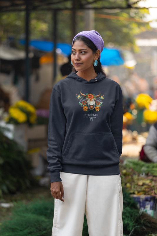 Elevate your style with this Filipino clothing brand, unisex heavy blend cotton and polyester hoodie with spacious kangaroo pocket. The Philippine carabao is a cherished emblem of our roots, embodying strength, perseverance, grit, and a timeless bond with our land. A true mud warrior. Wear it everyday with pride!